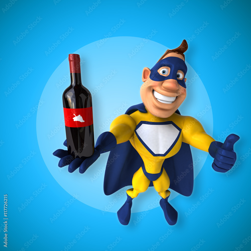 Fun superhero Fun superhero