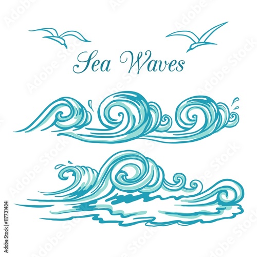 Sea waves