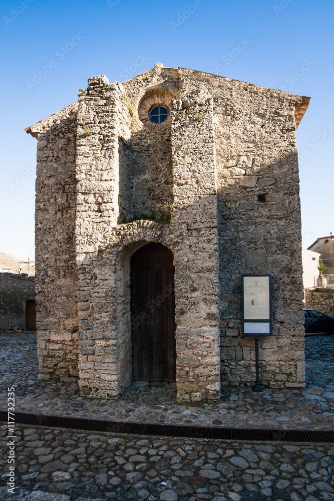 Vintage Church in Gerace