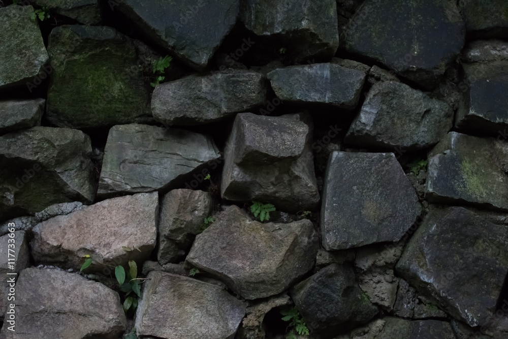 Stone wall texture background