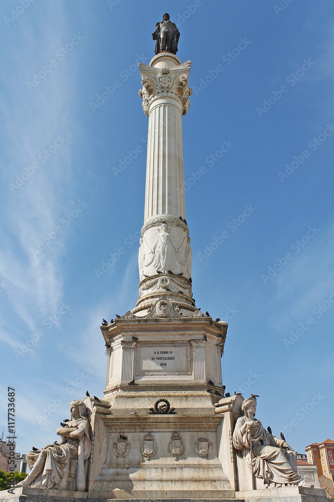 Denkmal Pedro IV., Lissabon