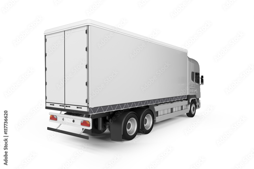 Big Truck Background - Blank mockup for design branding Big Truck Background - Blank mockup for design branding