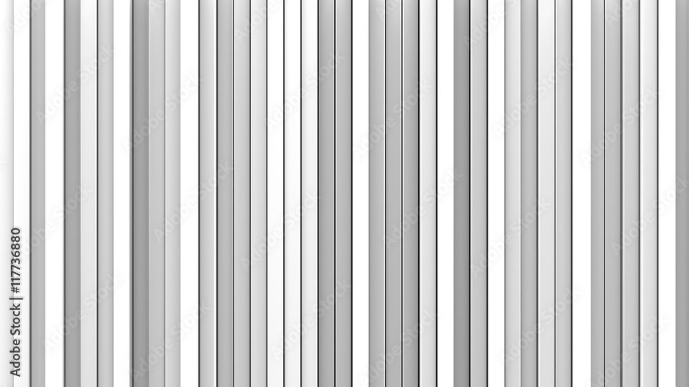 White vertical lines 3D render White vertical lines 3D render