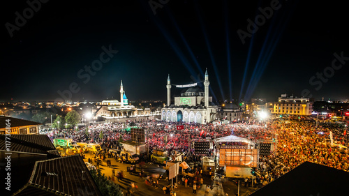 Foto 28 July 2016,Konyal - TURKEY: After the military coup in Turkey continues to kee