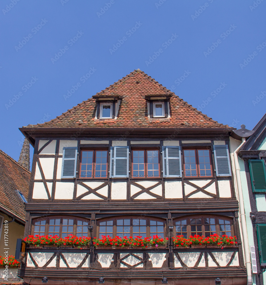 Maison à colombage à Obernai
