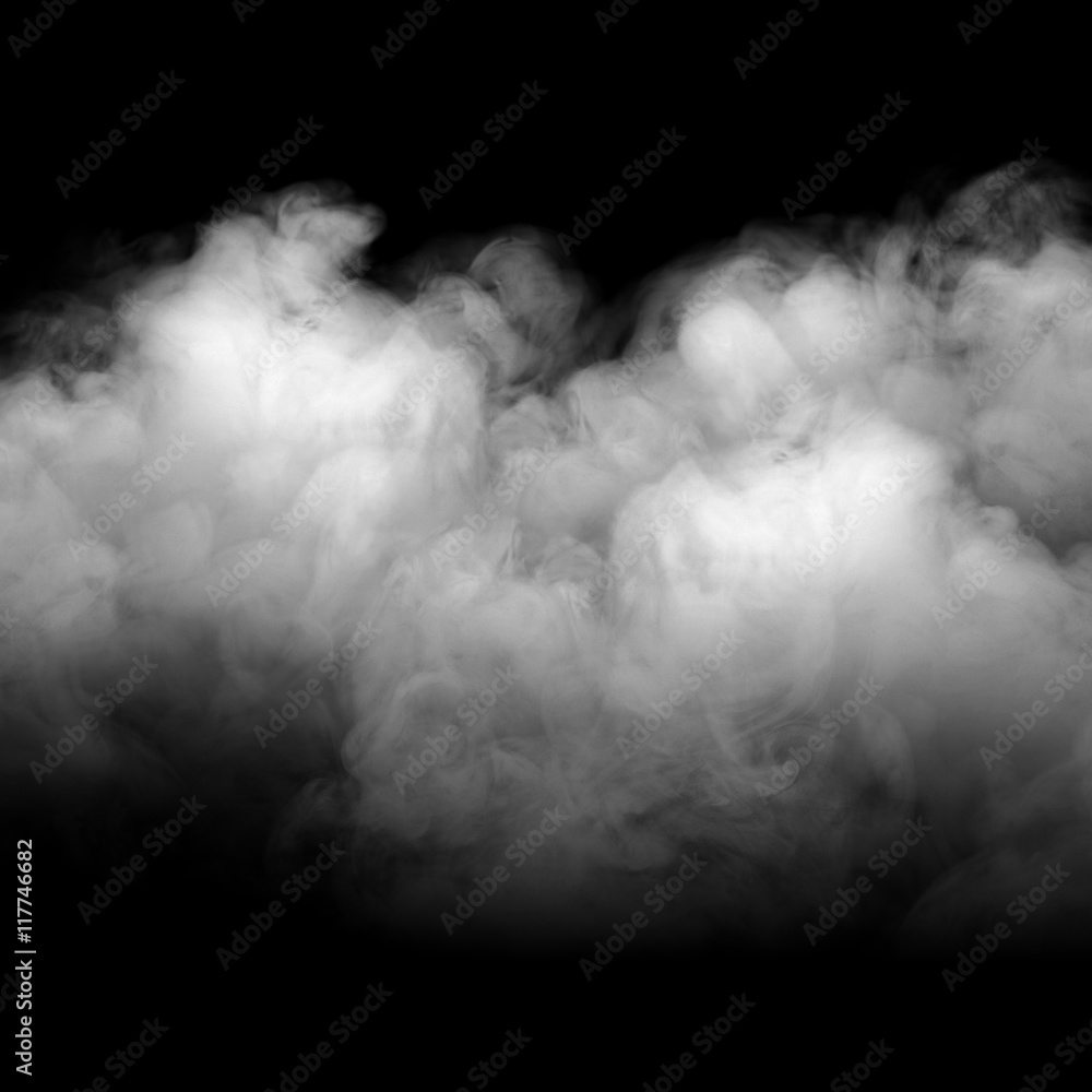 Background of abstract grey color smoke isolate on black color background.  with copy space Stock Photo | Adobe Stock