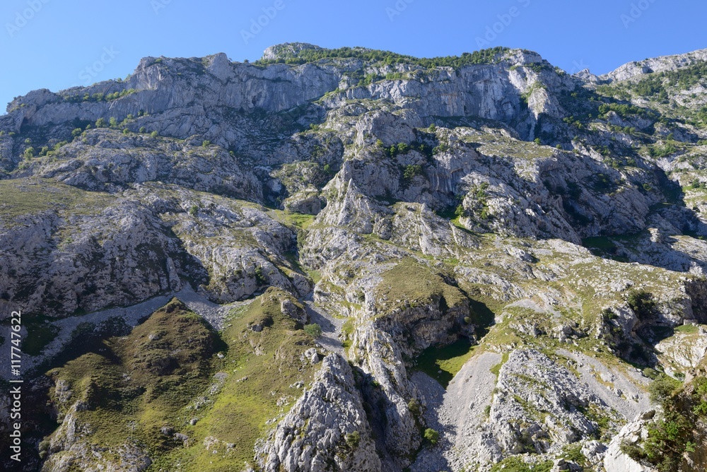 view of the rocks, mountain landscape view of the rocks, mountain landscape