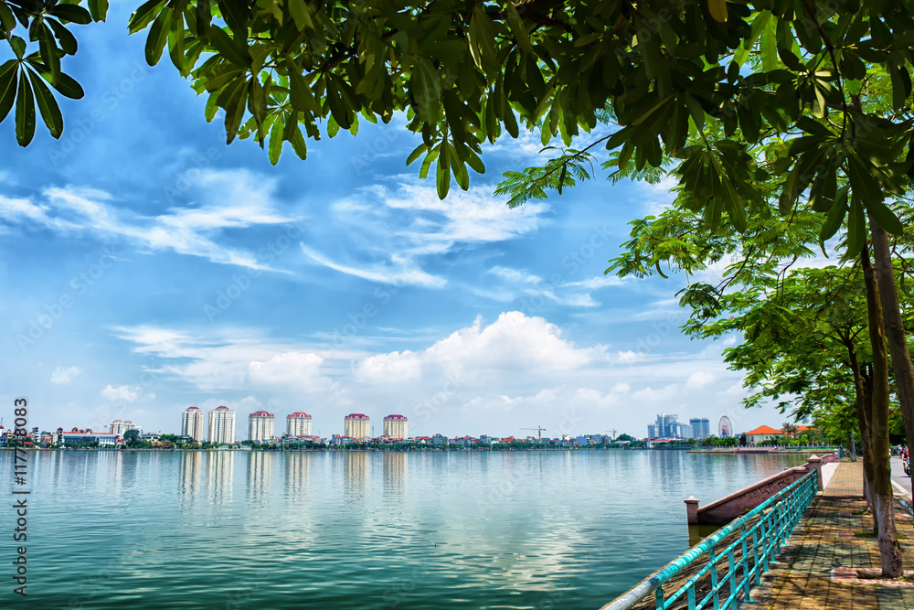 Fototapeta premium Around at West lake - Hanoi