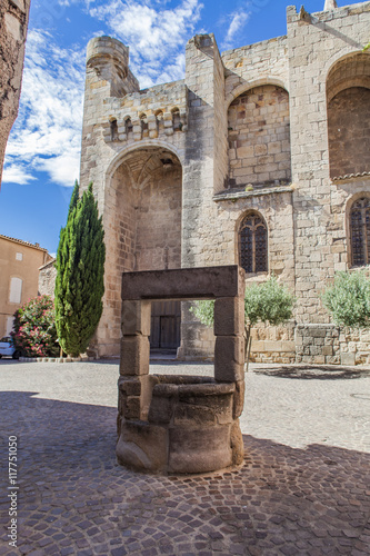 Sainte-Eulalie church in Cruzy, France photo