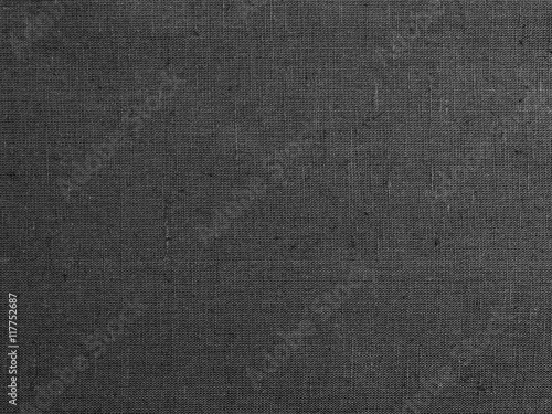 Black fabric texture and background