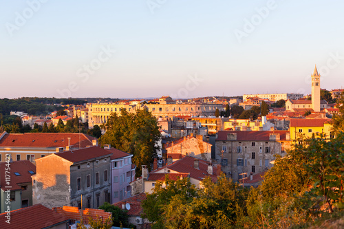 Pula, Croatia cityscape