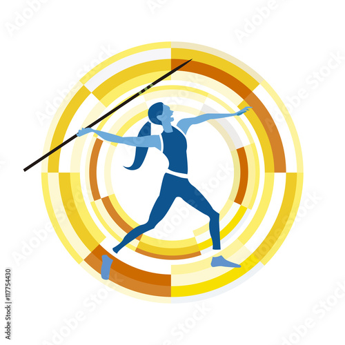 Woman Figure Throwing the Javelin