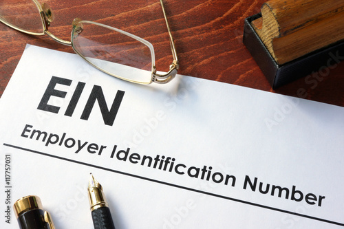 Federal Employer Identification Number (FEIN), also known as an Employer Identification Number (EIN). photo