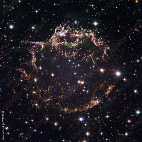 Fototapeta Naklejka Na Ścianę i Meble -  Stars nebula in space. Elements of this image furnished by NASA.