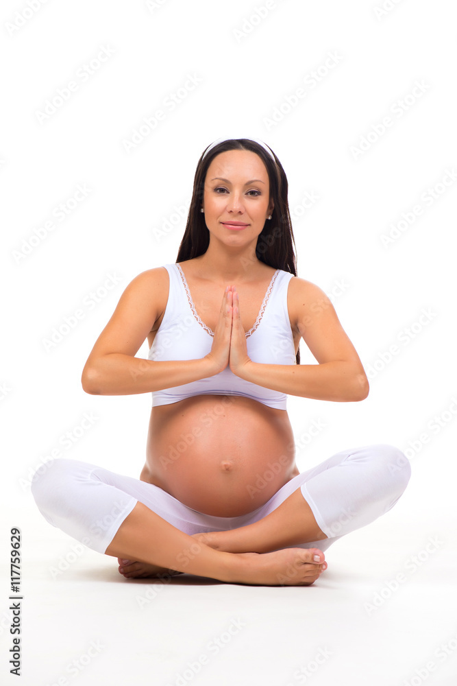 Yoga for pregnant women. Relaxation. Healthy pregnancy and childbirth. Yoga for pregnant women. Relaxation. Healthy pregnancy and childbirth.