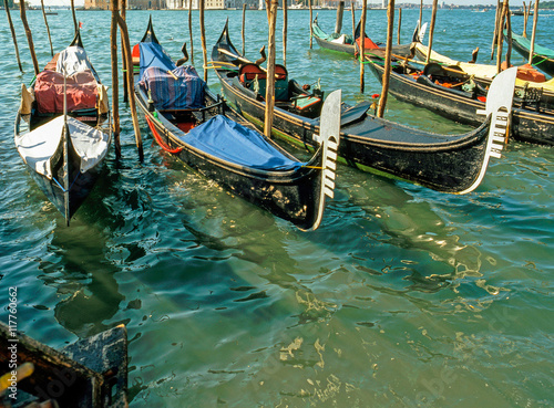 Gondolas, Venice, Italy © Julius Fekete