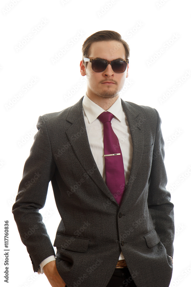 Man in a suit Man in a suit