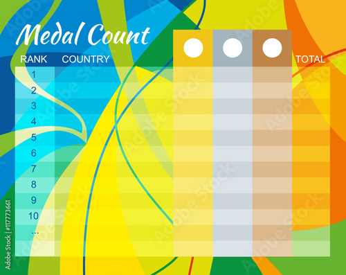 Medal Count Design