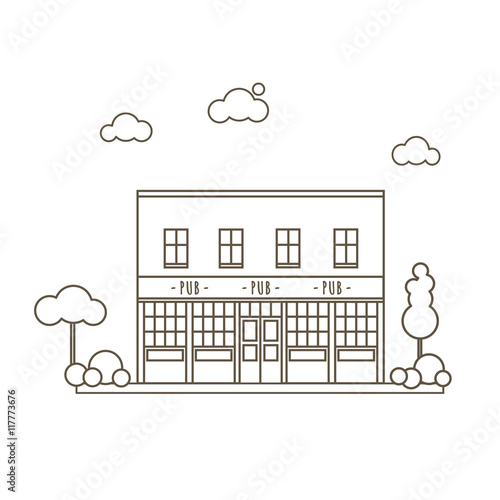 Old Pub Building