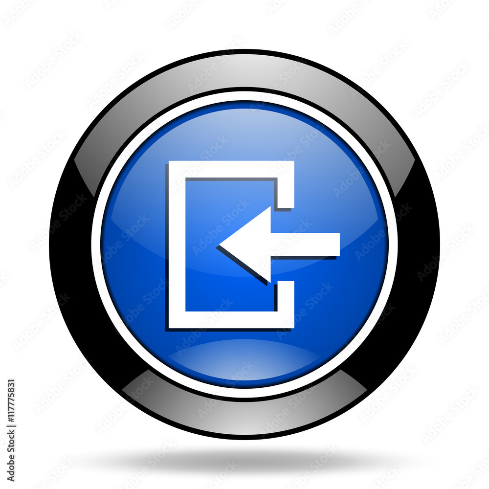 enter blue glossy icon enter blue glossy icon