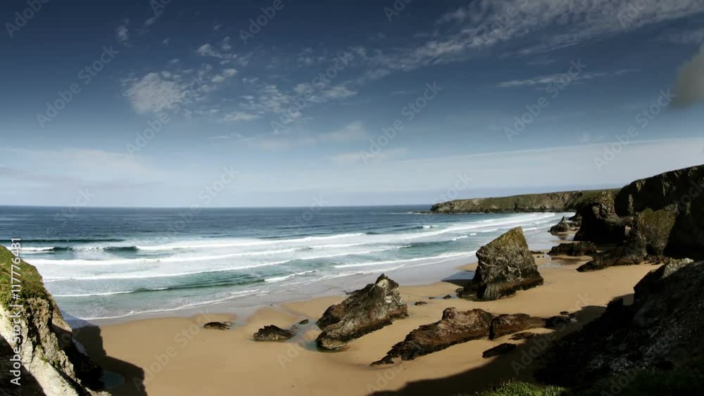 the dramatic coastline of southern england