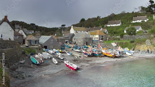Wallpaper Mural picturesque coastal harbour village of southern england Torontodigital.ca
