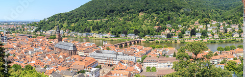 Panorama Top view of Heidelberg