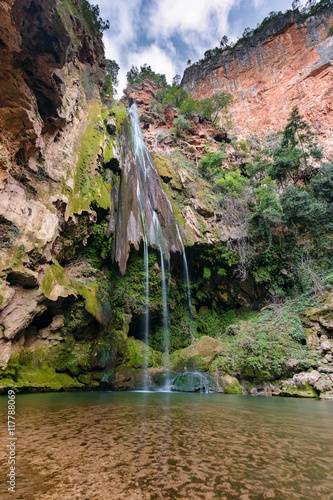 Waterfall Cascades d'Akchour, Rif Mountains, Morocco photo