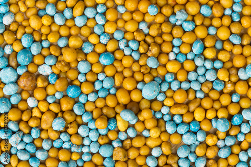 Obraz na płótnie fertilizer pellets