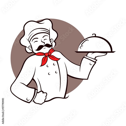 Restaurant chef character