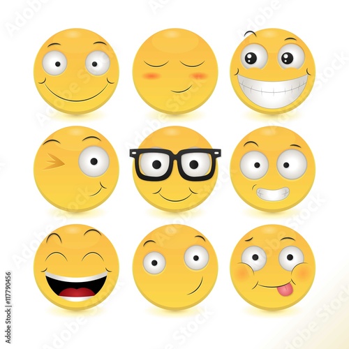 Happy icons collection