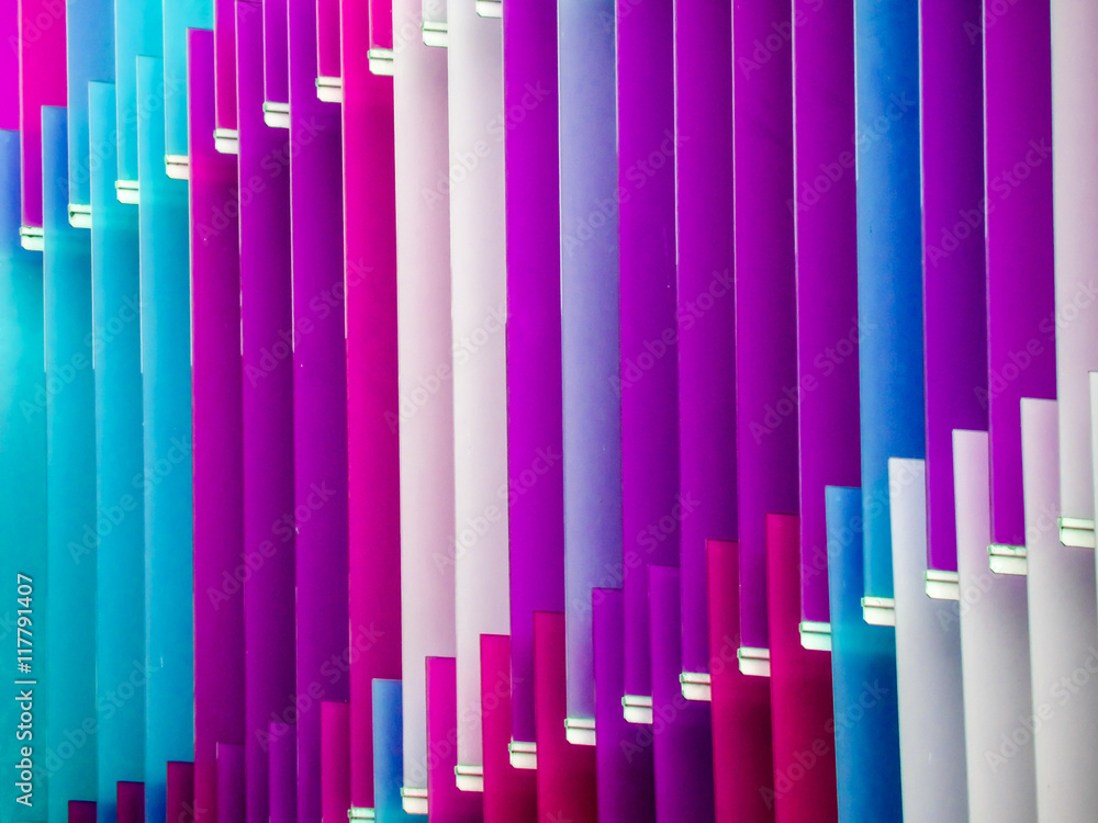 Fototapeta premium much purple of acrylic sheets interior outdoor outside
