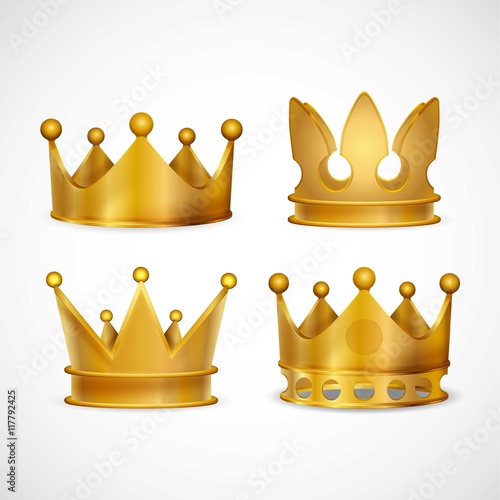 Golden crowns collection