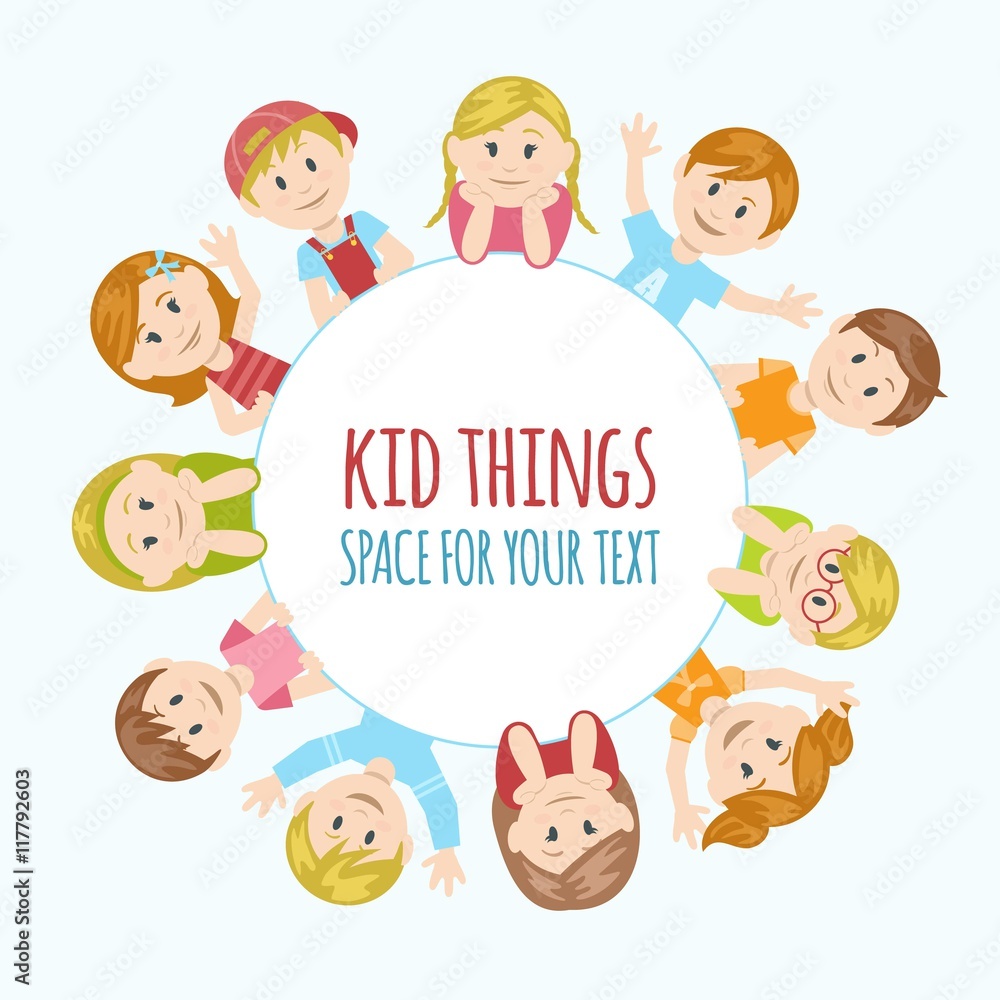 Kid things illustration Kid things illustration