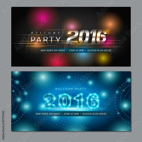 Modern 2016 banners