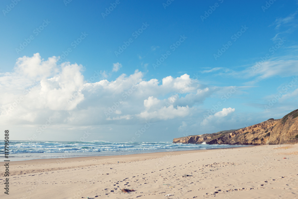 Portuguese beach at the algarve Portuguese beach at the algarve