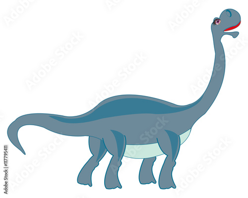 Big herbivorous dinosaur