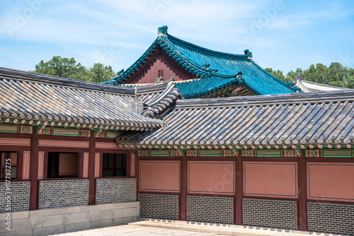 Traditional Buildings in Changdeokgung Palace Complex