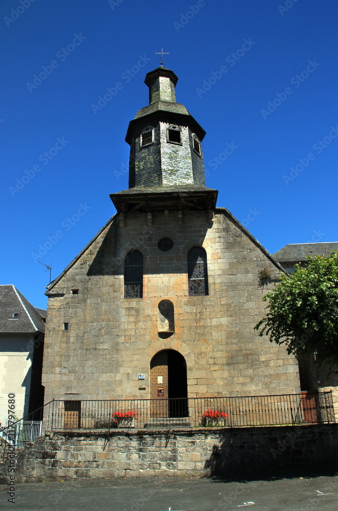 Chapelle des pénitents blancs à Treignac (Corrèze)