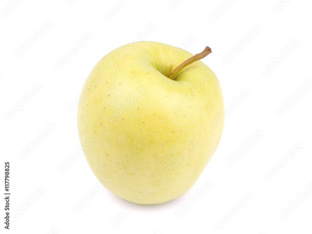 apples on a white background