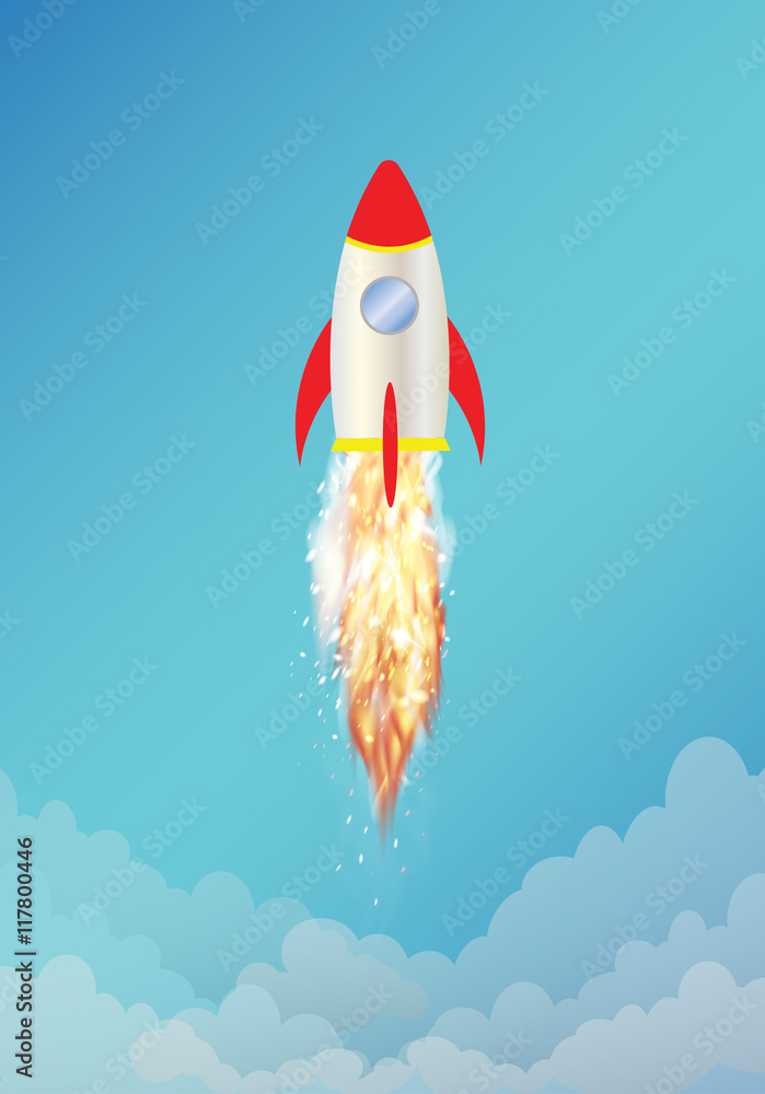toy space rocket with smoke toy space rocket with smoke