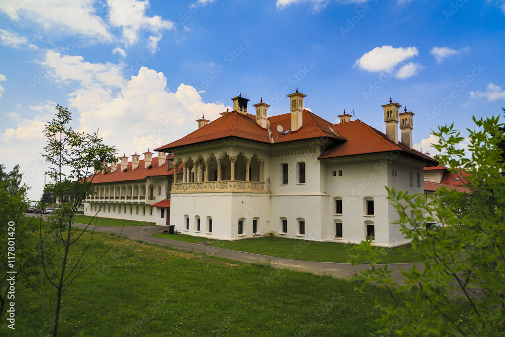 Brancoveanu Monastery in Sambata de Sus, Romania