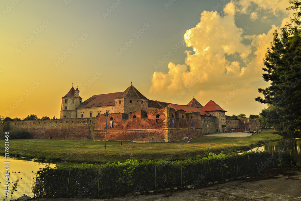 Fagaras Fortress, the city of Fagaras, Romania Fagaras Fortress, the city of Fagaras, Romania
