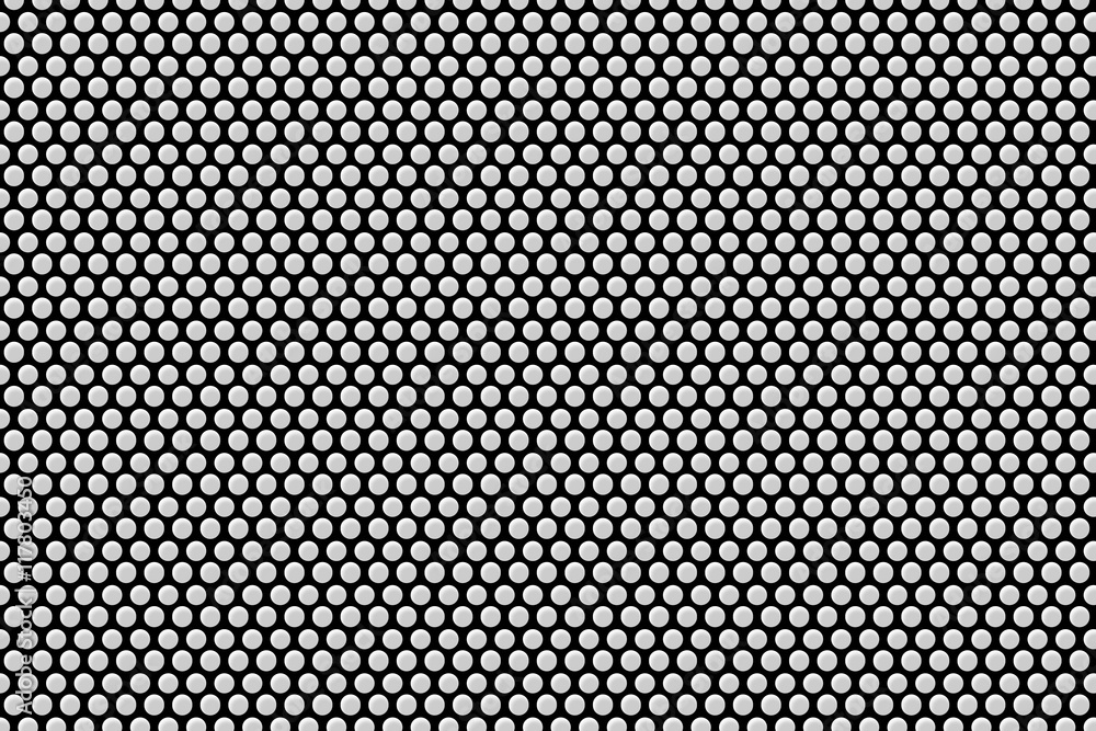 metal plate with many black dots metal plate with many black dots