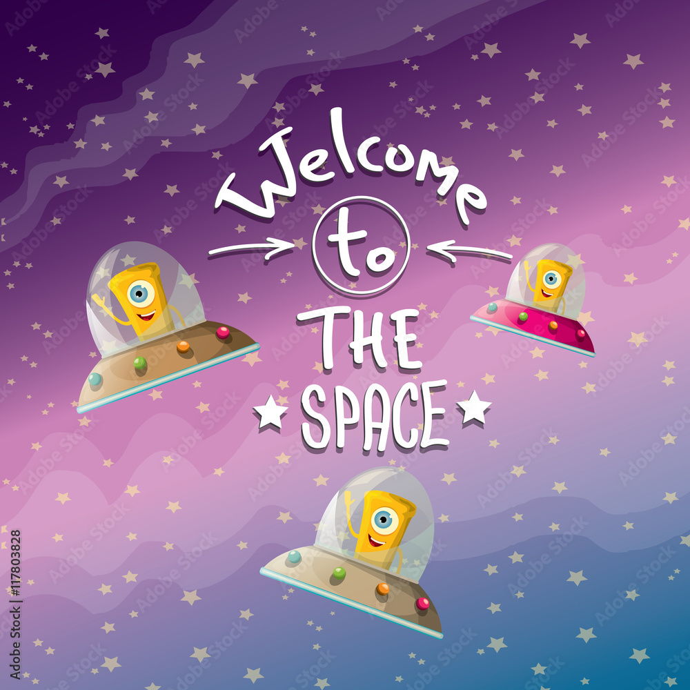 ufo. alien vector. flying saucer ufo. alien vector. flying saucer