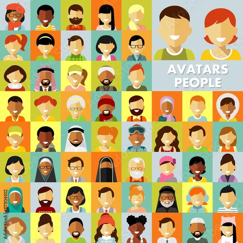 People icons set