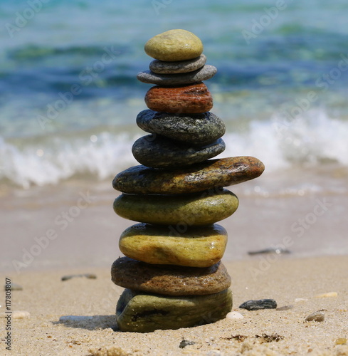 color stones balance