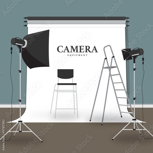 Camera Equipment Illustration