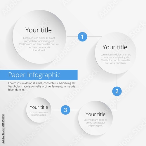 Paper infography