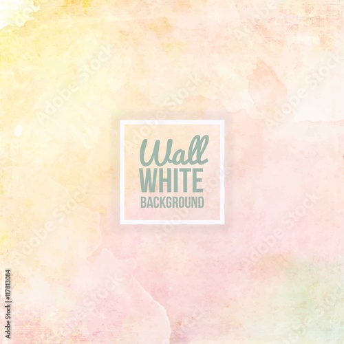Wall white background